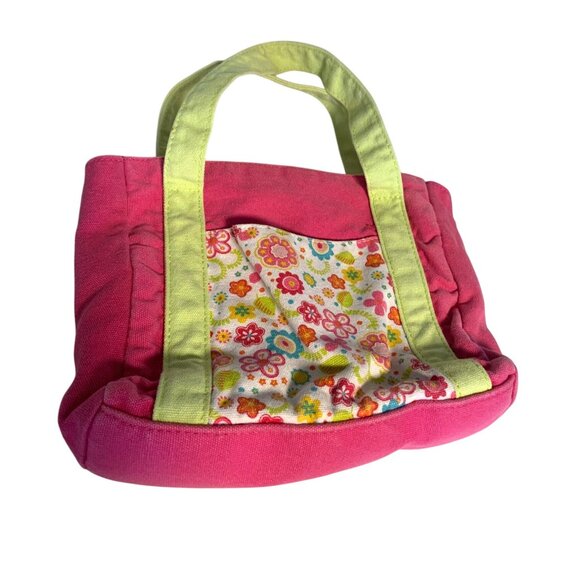 Jesus Love Me Book Bible Holder Bag Purse pink floral 9x6.5x3 Double Strap - Picture 2 of 3